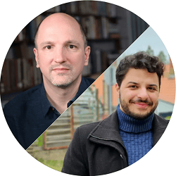 Abed Habli and Robert Kosara Portrait